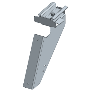 Sunbeam Supra Side Deflector Mounting Bracket for Flat Roof