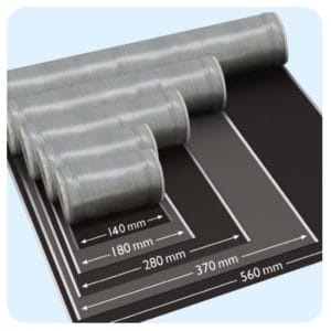 Monier Wakaflex 560mm Anthracite Lead Replacement Flashing