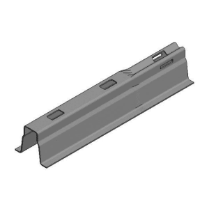 Van der Valk ValkPro+ Galvanised Roof Rail 2000 x 1.5mm
