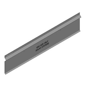 Van der Valk ValkPro+ Galvanised Backplate P10° 1160mm VDV742520ZW