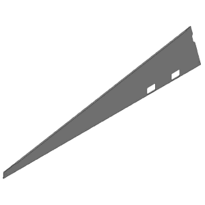 Van der Valk ValkPro+ Galvanised Left Sideplate P10° VDV742532