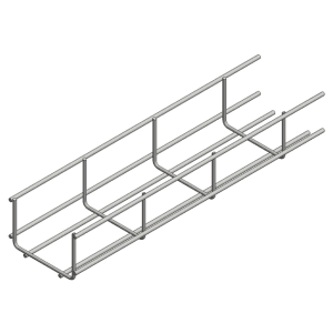 48910316.png Van der Valk ValkCableCare Galvanised Cable Tray 100x60x3000mm
